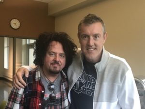 Steve Lukather from Toto and Adam Ritz